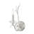 Almirah Steel Candle Wall Light-15903463