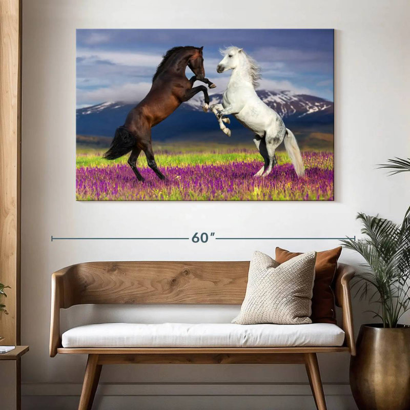 Chevaux ludiques Brampt, H 34 po x l 51 po