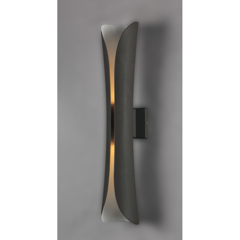 Shamblin Metal LED Wall Light, 30" H x 5.75" W x 6.75" D