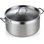 Marmite en acier inoxydable de 9 pintes Cooks Standard Professional, marmite de cuisson avec couvercle, marmite pour pâtes, soupe, spaghetti, va au four, va au lave-vaisselle, batterie de cuisine pour la mise en conserve, mijoter