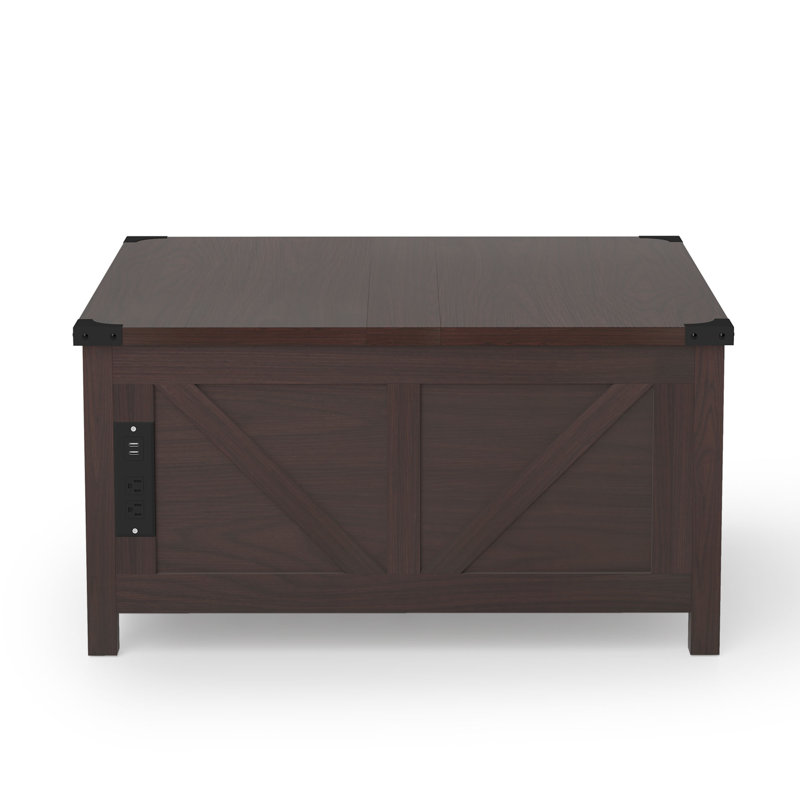 Lift Top Coffee Table with Storage, Espresso, Espresso
