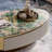High-end light luxury design sense coffee table