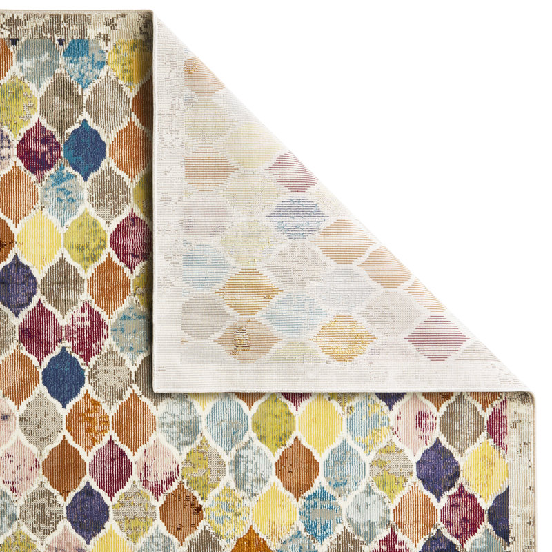 16th Avenue area rug Machine Woven Rectangle Multi coloured, Rectangle 120cm x 170cm