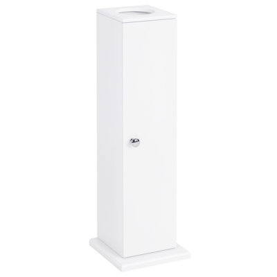 Petite armoire à papier de toilette, armoire de coin de salle de bain
