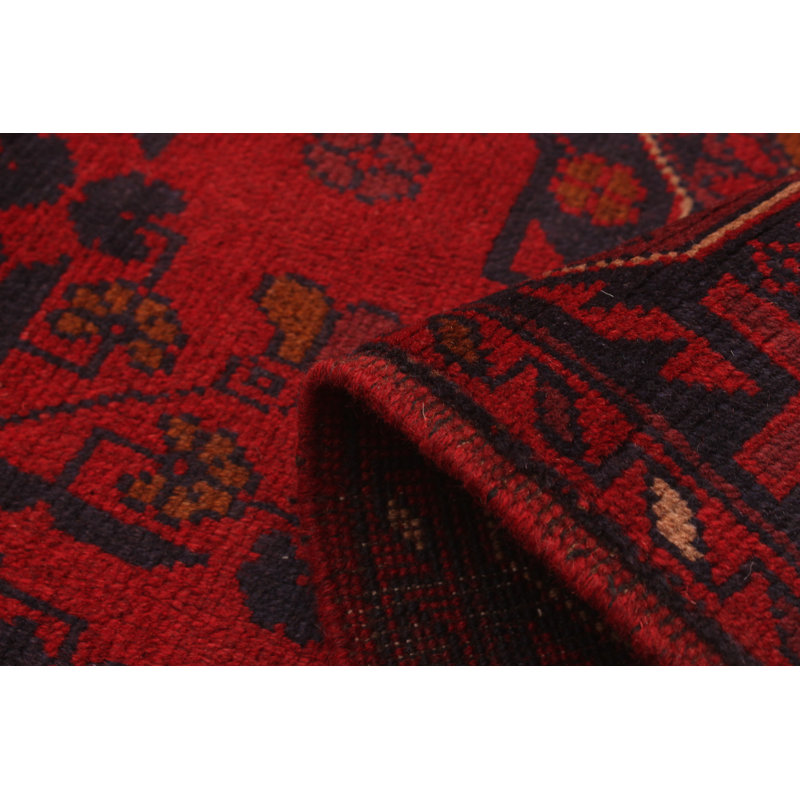 Tapis de zone en laine 5 pi 1 po x 6 pi 4 po à la main one-of-kind-noué la 2010s esari turque Allaina