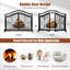 Robinett 1 Panel Iron Fireplace Screen