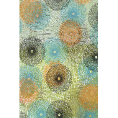 Scribble Graph II - Wrapped Canvas Print