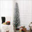 Arbre de Noël artificiel avec 263 pointes enneigées, base en métal, arbre de Noël réaliste-578904356