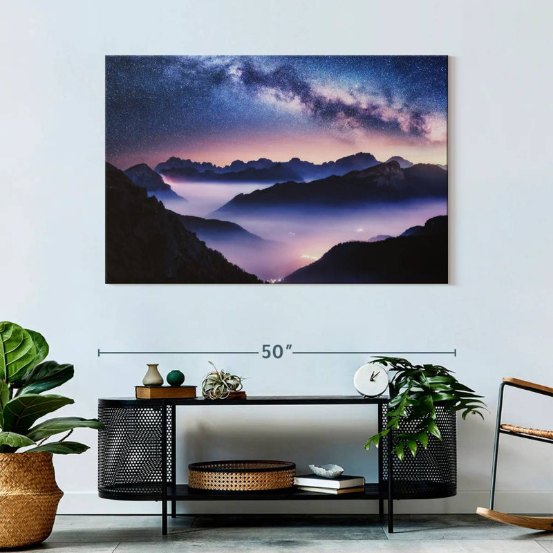 Oberle Bright Starry Night, 32" H x 48" W