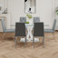 Table en verre de style moderne