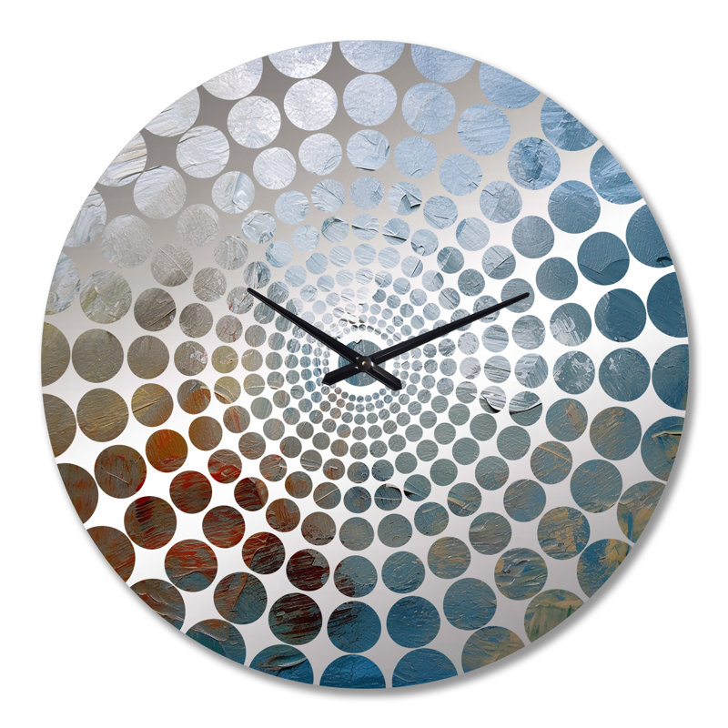 Aved - Horloge murale peinture abstraite, Très grand