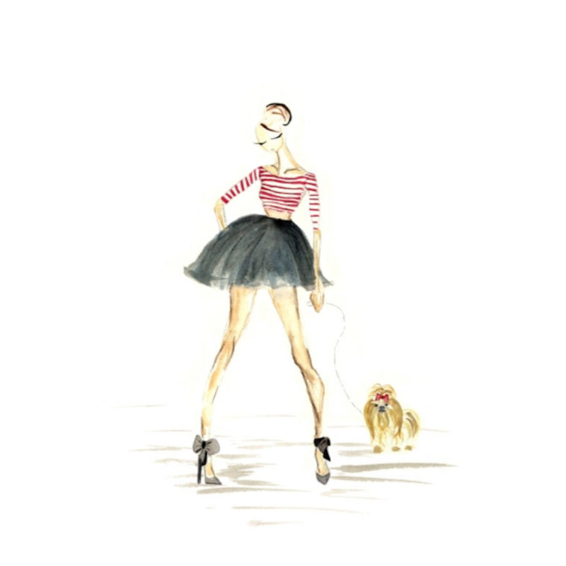 Miss.Sass II par Janice Aron - impression, Extérieur, H 36 po x l 24 po x P 1,5 po