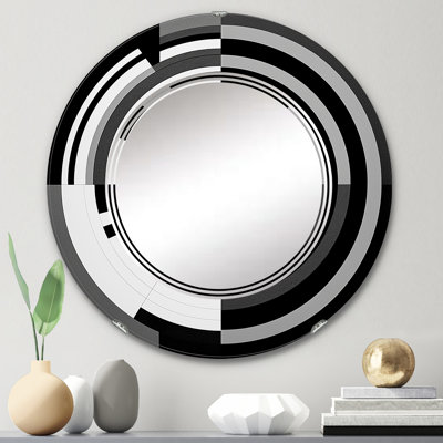 Beid - Miroir mural moderne rond