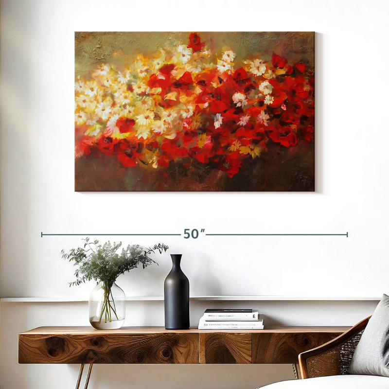 Bouquet de fleurs Harnek, H 26 po x l 39 po