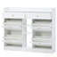 Rangement pour chaussures avec 4 tiroirs rabattables et 2 grands tiroirs-1047422134