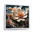 Cadre flottant blanc