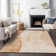 Premium Machine Washable Prisco Terracotta Rug