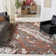 Wojtowicz Abstract Gray/Rust Area Rug
