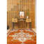 Tapis oriental rouge / bleu clair-1236366342