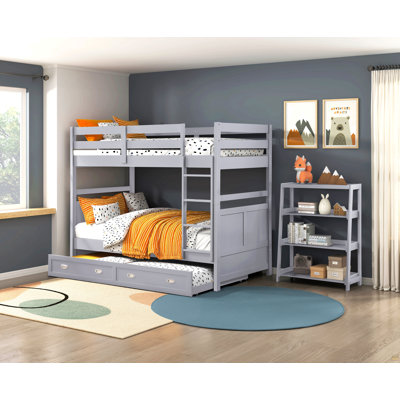 Lit gigogne avec roulettes, meubles de chambre à coucher 1 pièce