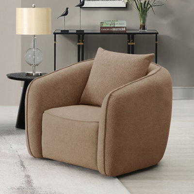 Chaise l 34,40 po avec coussin