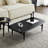 Minimalist light luxury solid wood coffee table