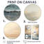 Décoration murale beige et plage dorée Sunset Paradise III - Beige-36542608-36542616-36542619
