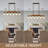 6lights Rustic Wood Linear Pendant Light, Adjustable Farmhouse Chandelier With Seeded Glass Shades For Kitchen Island And Dining Room-820085473