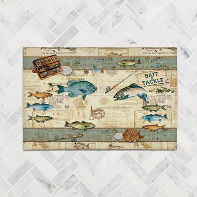 Tapis en chenille Catch Of The Day