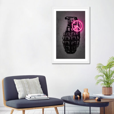 « Peace » par octave Mielu-impression d’art graphique