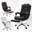 Fauteuil de bureau ergonomique avec repose-pieds Markisha-1239218634
