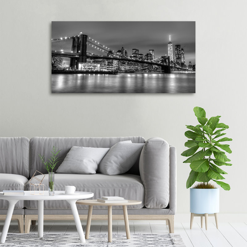 Brooklyn Bridge - Wrapped Canvas Print
