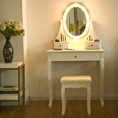 Ensemble de meuble-lavabo à 3 tiroirs avec miroir Narelle
