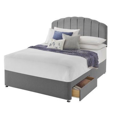 Silentnight upholstered premium Divan bed - base only