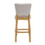 Soukup Linen Bar Stool Bar Height for Kitchen Island Cafe-1976995245