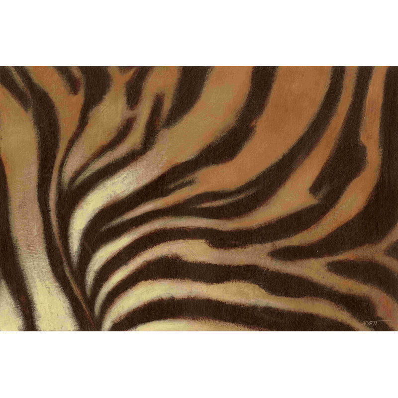 " Tiger II " Painting Print, 8" H x 12" W