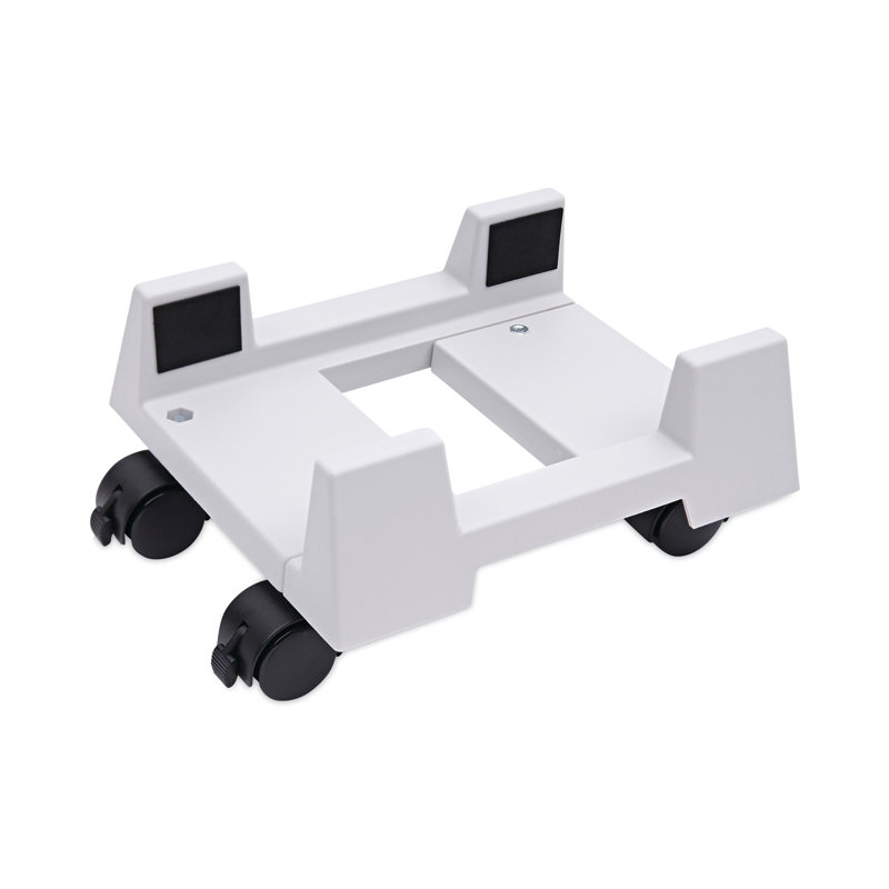 Innovera® Econo Mobile CPU Stand 5'' H x 8.75'' W AV Cart with Wheels