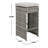 Weisser 6-Person Wicker Bar Height Dining Set with Glass Tabletop-1309361116-1332873751