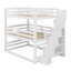 Triple lit superposé avec escalier de rangement-1724550354