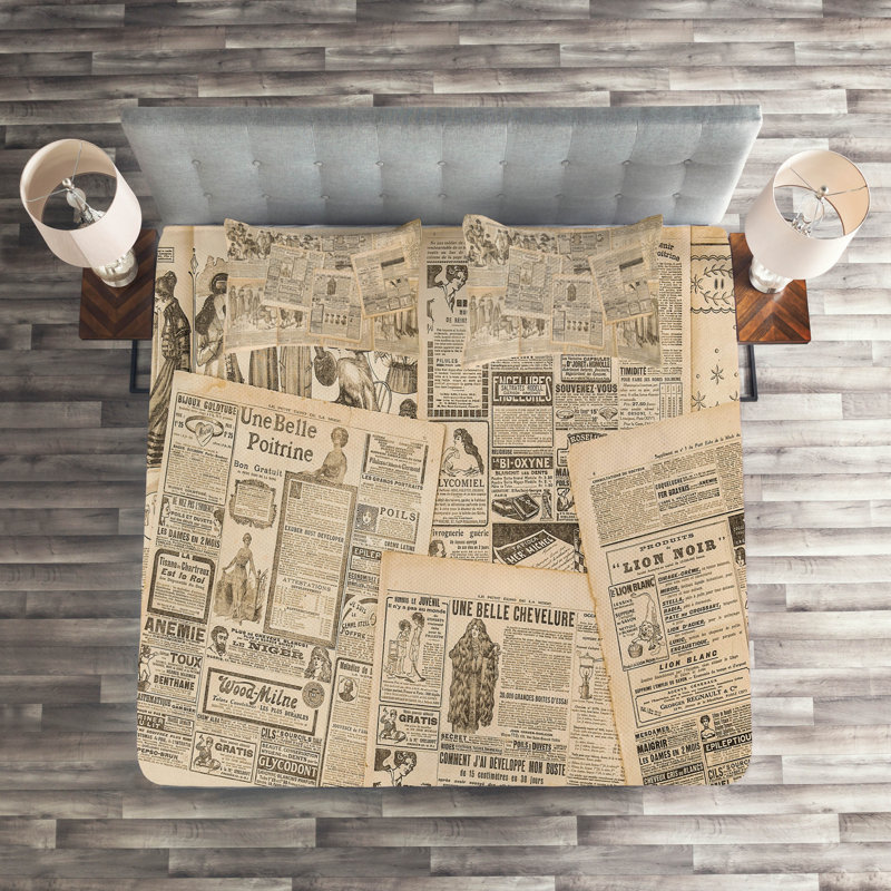 Farmhouse / Country Polyester Coverlet