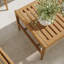 Ensemble de meubles d'extérieur en bois de teck 4 pièces Hayden
