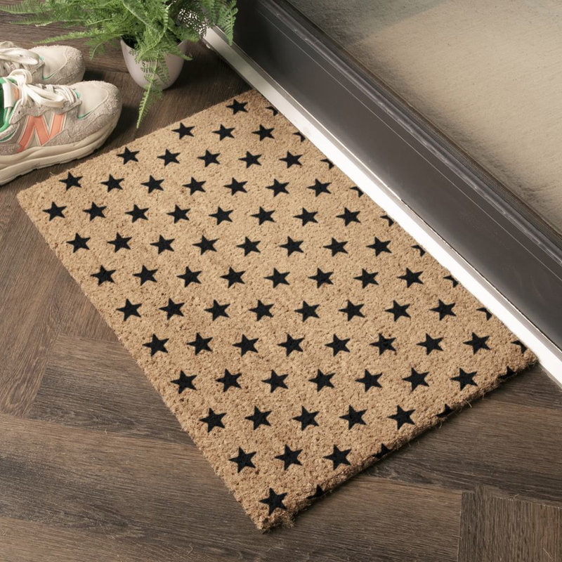 Lucyann Area Rug, Black/Yellow