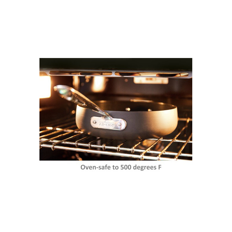 All-Clad Ha1™ Non-Stick Hard-Anodized Aluminum Saucepan with Lid, 2.5 qt.