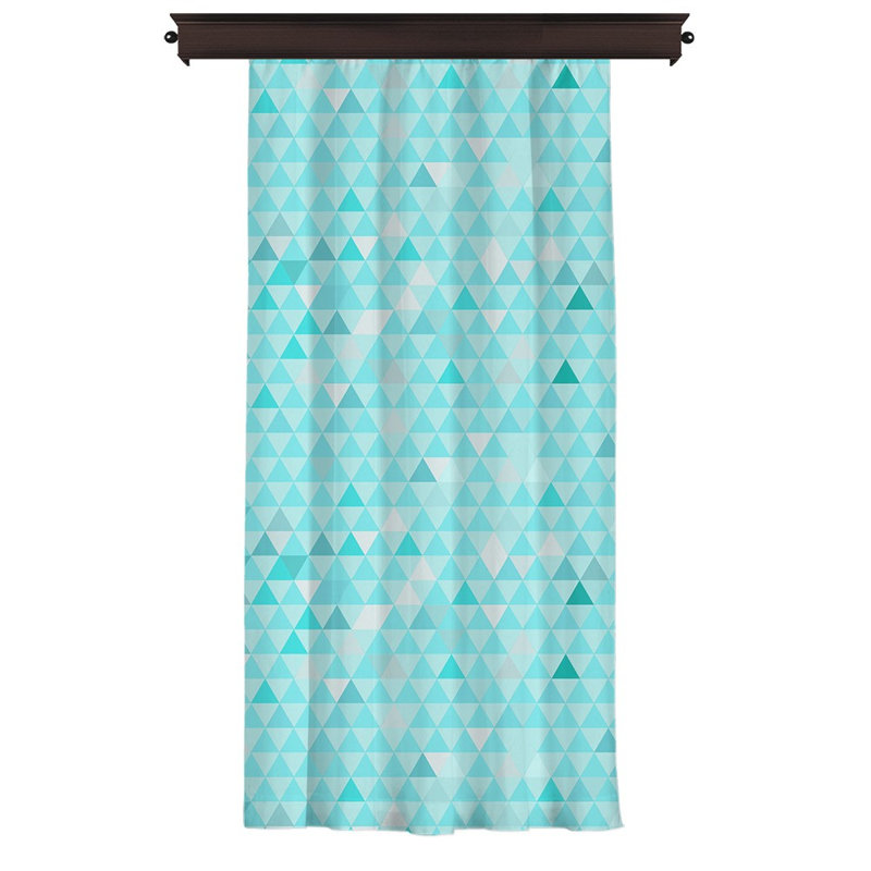 Rideau en polyester Proxima, Vert