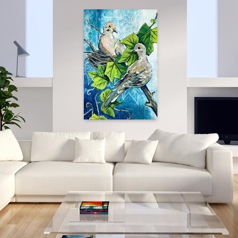 Art contemporain, art contemporain abstrait, H 48 po x l 32 po