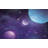 Premium Wallpaper Wall Mural - Celestial Space Scene-113382666