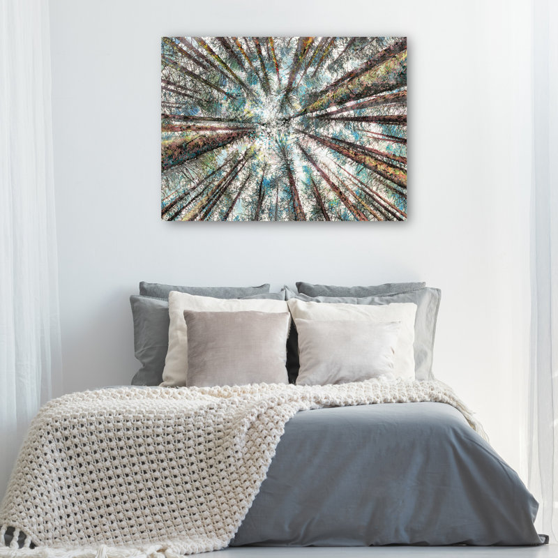 «Spring Heights» par Studio Arts, reproduction d'art sur toile, H 11 po x l 14 po x P 1,5 po, Toile tendue