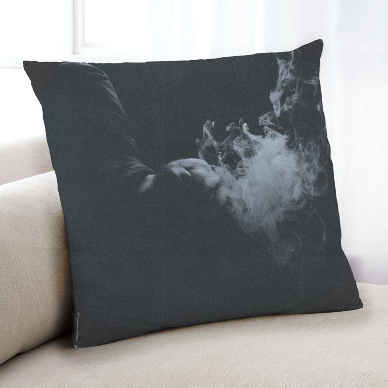 Coussin Abstract Smoke 12, Synthétique