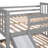 Low Bunk Bed with Reversible Slide-278512511-278512508