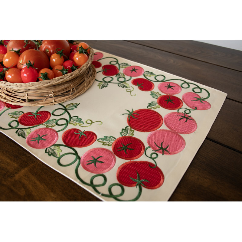 Drexal Tomato Table Runner (14"x27"), 27" x 14"